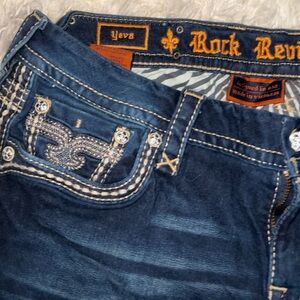 Vintage Rock Revival Jeans